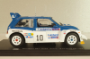 MG Metro 6R4 #10 RAC Rally GB 1985, Pond/Arthur, WRC Collection, Hachette 1:24