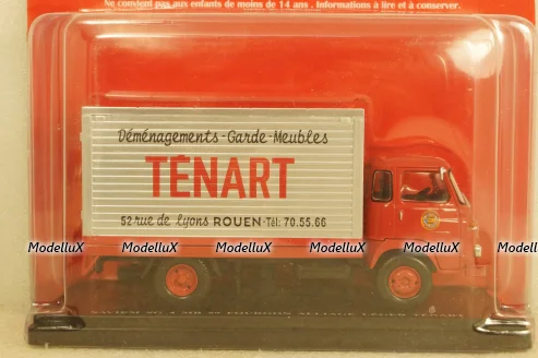 Saviem SG4 MB59 Truck Leger Tenart 1969, red, Hachette 1:43