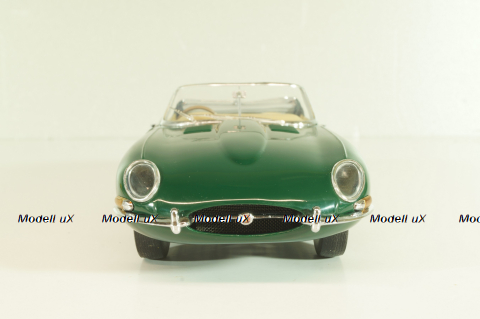 Jaguar E-Type Cabriolet 1961, green, Franklin Mint 1:24