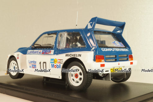 MG Metro 6R4 #10 RAC Rally GB 1985, Pond/Arthur, WRC Collection, Hachette 1:24
