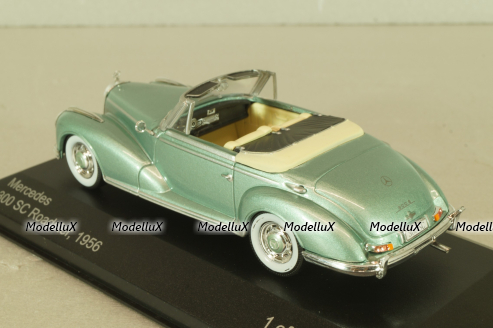 Mercedes-Benz 300 (W188) SC Roadster 1956, light green, WhiteBox 1:43