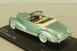 Mercedes-Benz 300 (W188) SC Roadster 1956, light green, WhiteBox 1:43