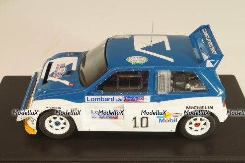 MG Metro 6R4 #10 RAC Rally GB 1985, Pond/Arthur, WRC Collection, Hachette 1:24