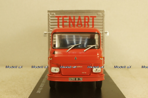 Saviem SG4 MB59 Truck Leger Tenart 1969, red, Hachette 1:43