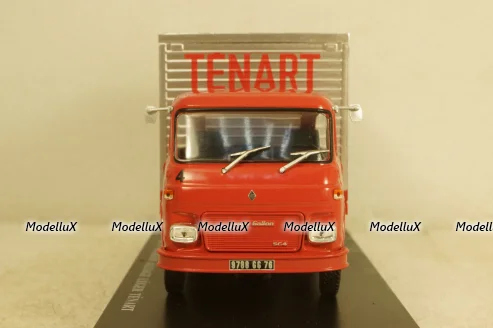 Saviem SG4 MB59 Truck Leger Tenart 1969, red, Hachette 1:43
