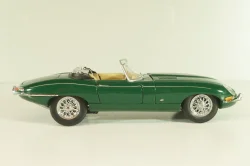 Jaguar E-Type Cabriolet 1961, green, Franklin Mint 1:24