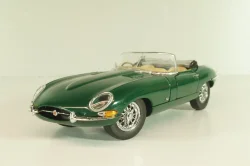 Jaguar E-Type Cabriolet 1961, green, Franklin Mint 1:24