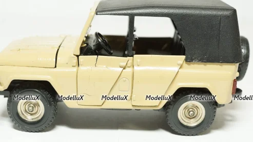 Камаз-53212, бортовой, зеленый/синий, Арек 1:43