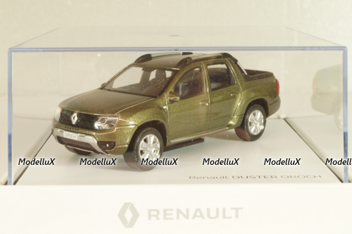 Renault Duster Oroch 2015 darkgreen-metallic, 771780361, Norev 1:43