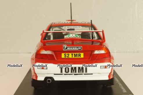 Mitsubishi Lancer EVO VI, #1 Rally New Zealand 1999, Makinen/Mannisenmaki, red, G113U014, WRC Collection, Hachette 1:24