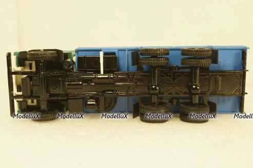 Камаз-53212, бортовой, зеленый/синий, Арек 1:43