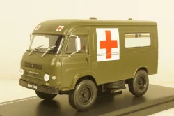 Renault SG2 2E 4x4 Van Sanitaire Ambulance 1968, Hachette 1:43