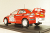 Mitsubishi Lancer EVO VI, #1 Rally New Zealand 1999, Makinen/Mannisenmaki, red, G113U014, WRC Collection, Hachette 1:24