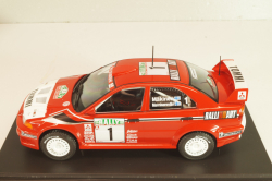 Mitsubishi Lancer EVO VI, #1 Rally New Zealand 1999, Makinen/Mannisenmaki, red, G113U014, WRC Collection, Hachette 1:24