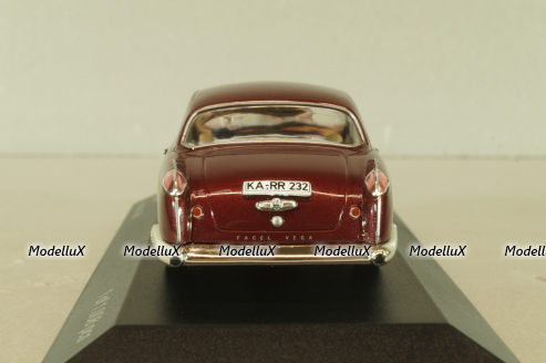 Facel Vega 1958, dark red, WB044, Whitebox 1:43