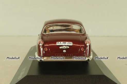 Facel Vega 1958, dark red, WB044, Whitebox 1:43