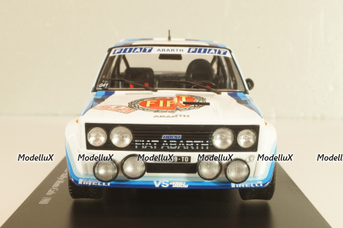 Fiat 131 Abarth #10, Rally Monye Carlo 1980, Rohfl/Geistdorfer, WRC Collection, Hachette, 1:24