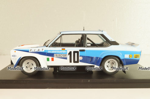 Fiat 131 Abarth #10, Rally Monye Carlo 1980, Rohfl/Geistdorfer, WRC Collection, Hachette, 1:24