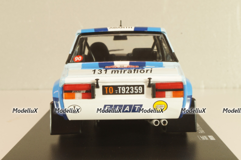 Fiat 131 Abarth #10, Rally Monye Carlo 1980, Rohfl/Geistdorfer, WRC Collection, Hachette, 1:24