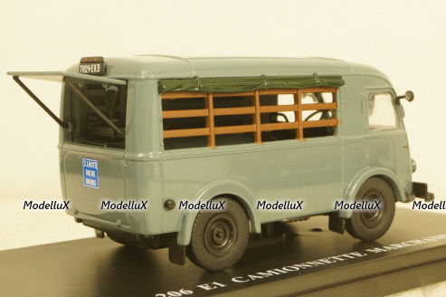Renault 206E1 Camionnette Marchande 1956, Hachette 1:43