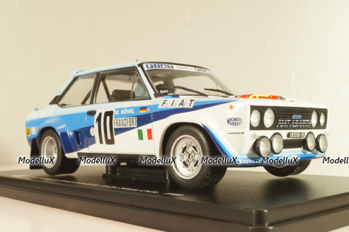 Fiat 131 Abarth #10, Rally Monye Carlo 1980, Rohfl/Geistdorfer, WRC Collection, Hachette, 1:24