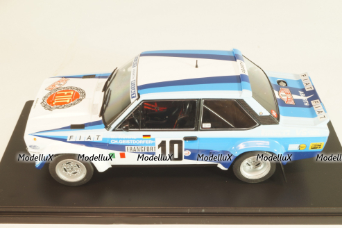 Fiat 131 Abarth #10, Rally Monye Carlo 1980, Rohfl/Geistdorfer, WRC Collection, Hachette, 1:24
