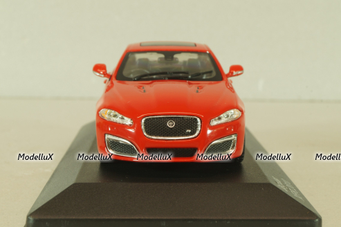 Jaguar XFR 2010, red, 322640, WhiteBox 1:43