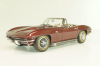 Chevrolet Corvette (C2) Convertible 1965, maroon, Danbury Mint 1:24