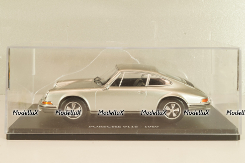 Porsche 911 S 1969, silver, Hachette 1:24 Уценка!