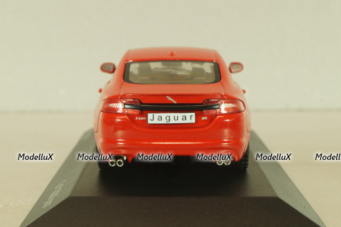 Jaguar XFR 2010, red, 322640, WhiteBox 1:43