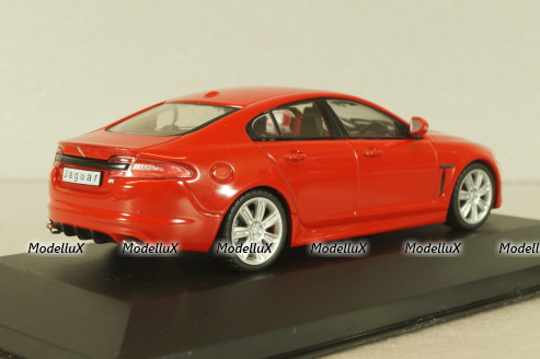 Jaguar XFR 2010, red, 322640, WhiteBox 1:43
