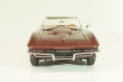 Chevrolet Corvette (C2) Convertible 1965, maroon, Danbury Mint 1:24
