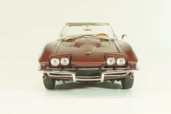 Chevrolet Corvette (C2) Convertible 1965, maroon, Danbury Mint 1:24