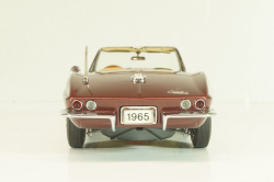 Chevrolet Corvette (C2) Convertible 1965, maroon, Danbury Mint 1:24