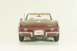 Chevrolet Corvette (C2) Convertible 1965, maroon, Danbury Mint 1:24