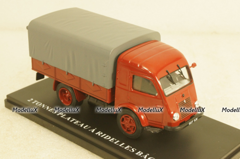 Renault Truck Telonato 2 Tonnes Plateau a Didelles, Hachette 1:43
