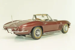 Chevrolet Corvette (C2) Convertible 1965, maroon, Danbury Mint 1:24