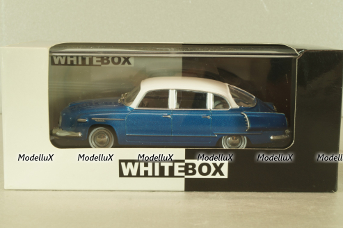 Tatra 603 1970, blue/white, WB152, WhiteBox 1:43