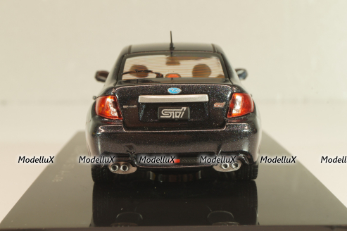 Subaru Impreza WRX STI A-Line 2014, anthracite, 44398, Ebbro 1:43