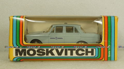 Москвич-412 Такси, февраль 89г., Тантал/Радон  1:43
