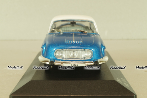 Tatra 603 1970, blue/white, WB152, WhiteBox 1:43