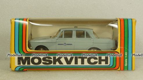 Москвич-412 Такси, февраль 89г., Тантал/Радон  1:43