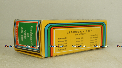 Москвич-412 Такси, февраль 89г., Тантал/Радон  1:43