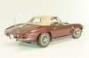 Chevrolet Corvette (C2) Convertible 1965, maroon, Danbury Mint 1:24