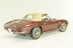 Chevrolet Corvette (C2) Convertible 1965, maroon, Danbury Mint 1:24