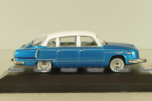 Tatra 603 1970, blue/white, WB152, WhiteBox 1:43
