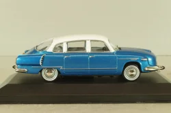 Tatra 603 1970, blue/white, WB152, WhiteBox 1:43