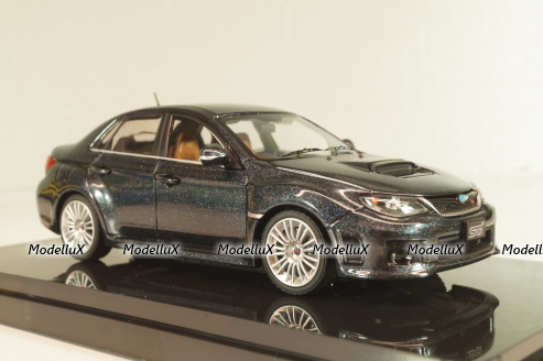 Subaru Impreza WRX STI A-Line 2014, anthracite, 44398, Ebbro 1:43