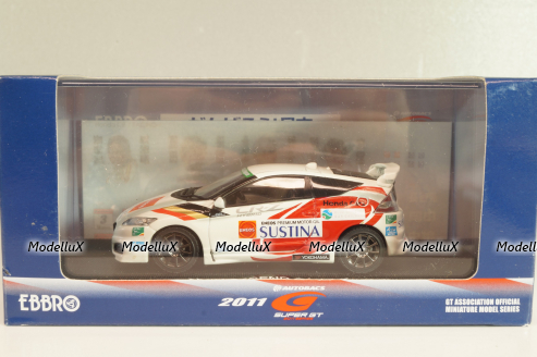 Honda CR-Z Legend Cup 2011 white, 44692, Ebbro 1:43