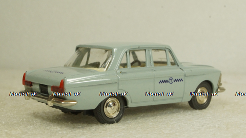 Москвич-412 Такси, февраль 89г., Тантал/Радон  1:43